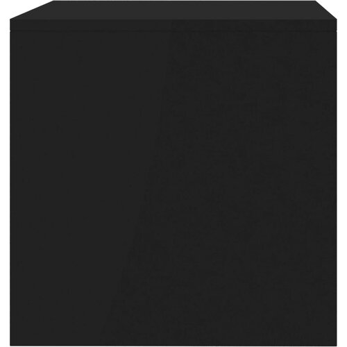  ormarić crni 80 x 40 x 40 cm konstruirano drvo Slike