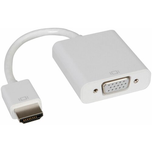 Roline HDMI / VGA adapterski kabel HDMI-A vtič\, VGA 15-polna vtičnica 0.15 m bela 12.03.3114 HDMI kabel, (20419093) Cene