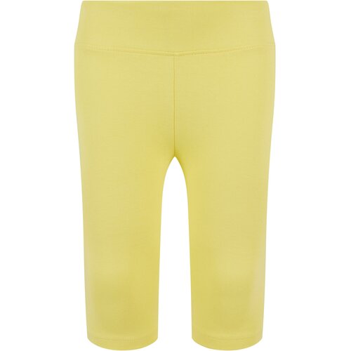 Urban Classics Kids High-waisted shorts for girls - yellow Slike