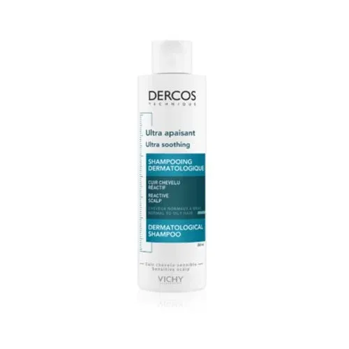 Vichy dercos ultra soothing normal to oily šampon za normalnu i masnu kosu 200 ml za žene