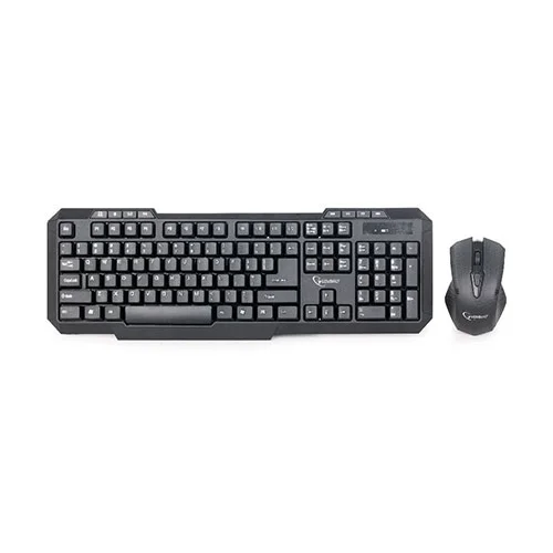 TASTATURA + miš wireless GEMBIRD, KBS-WM-02 multimedia USA layout