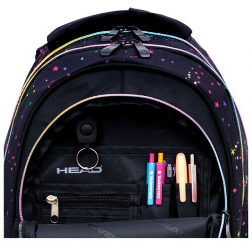  RUKSAK &amp;Scaron;KOLSKI-NOTEBOOK ANATOMSKI RAINBOW KITTY HEAD 502025033 Slike