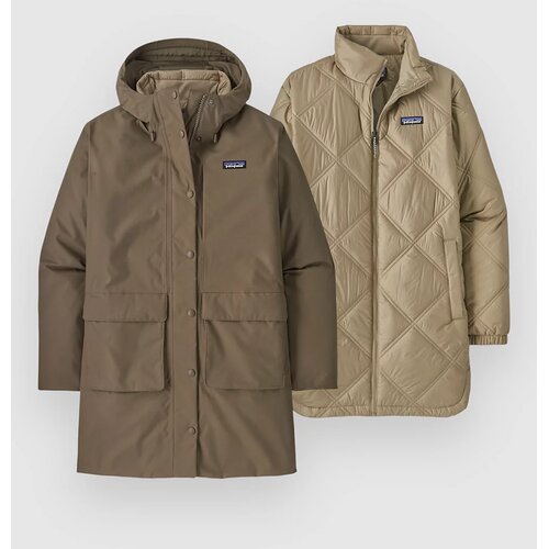 Patagonia Pine Bank 3-In-1 Parka marlow brown Cene
