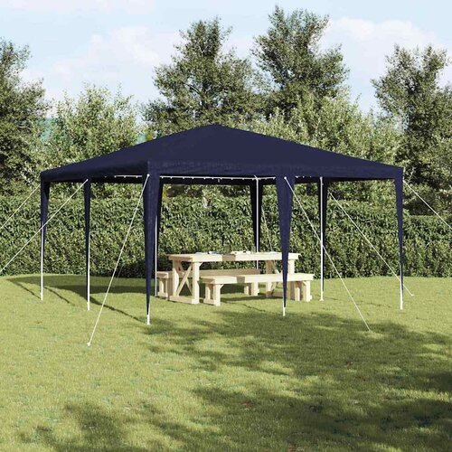 Šator za zabave Plava 400 x 400 x 266 cm Polietilen i čelik Cijene