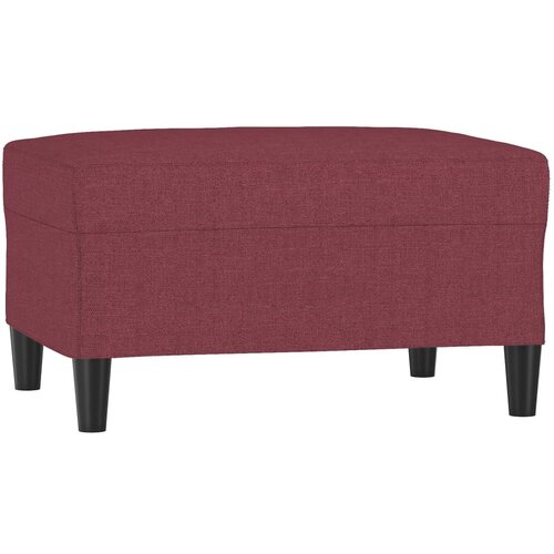  Tabure crvena boja vina 70 x 55 x 41 cm od tkanine Slike