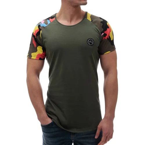 Madmext T-Shirt - Khaki - Regular fit