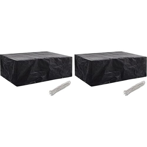 VidaXL Navlake za vrtni namje&amp;scaron;taj s 8 u&amp;scaron;ica 2 kom 242 x 162 x 100 cm Slike