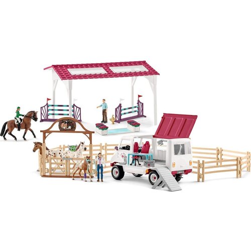 Schleich set Sve spremno za veliki turnin Slike