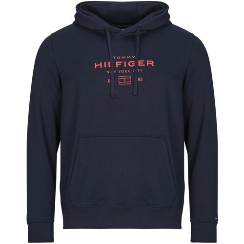 Tommy Hilfiger OVAL GRAPHIC HOODIE Tamno plava Slike