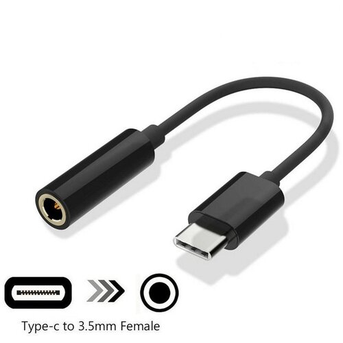 Mobiline Adapter USB Type-C --&amp;gt; Audio 3_5mm za črni Slike