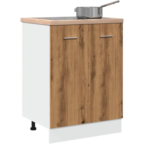 vidaXL Spodnja omarica artisan hrast 60x46x81,5 cm inženirski les Cene