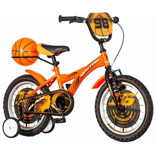 Visitor bicikl za dečake BAS161 16" Basket narandžasti Cene