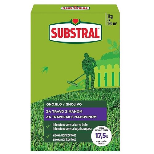 Substral Gnojilo za trato z uničevalcem mahu (1 kg) Cene