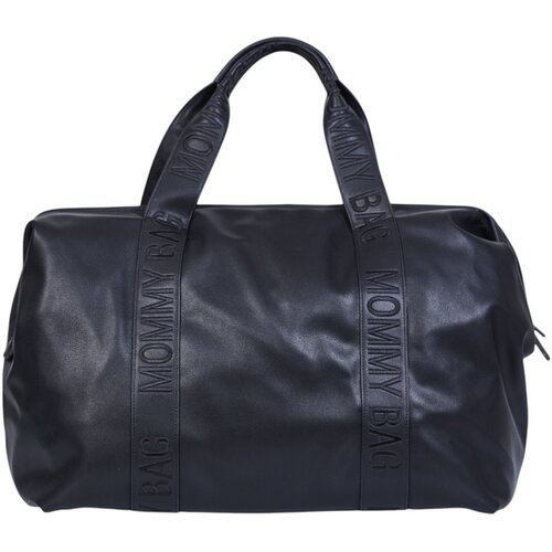 Childhome&amp;reg; torba mommy bag signature vegan leather black Slike