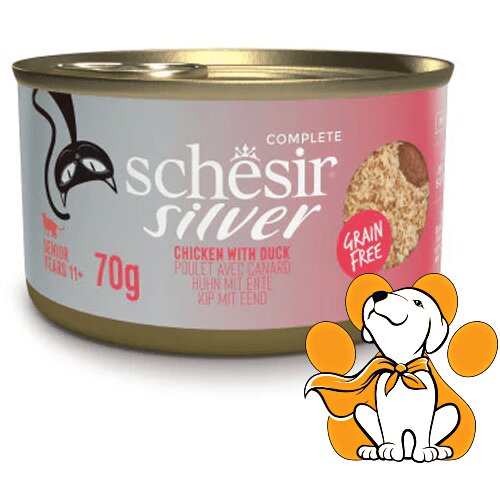Schesir silver Can-Mousse /Pile&Pačetina 70g Cene