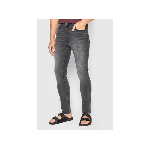 Les Deux Jeans hlače Reed LDM550001 Siva Slim Fit