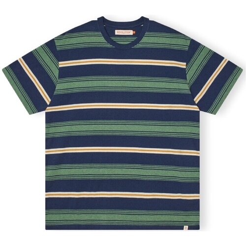 Revolution T-Shirt Loose 1363 - Navy Vi&amp;scaron;ebojna Slike