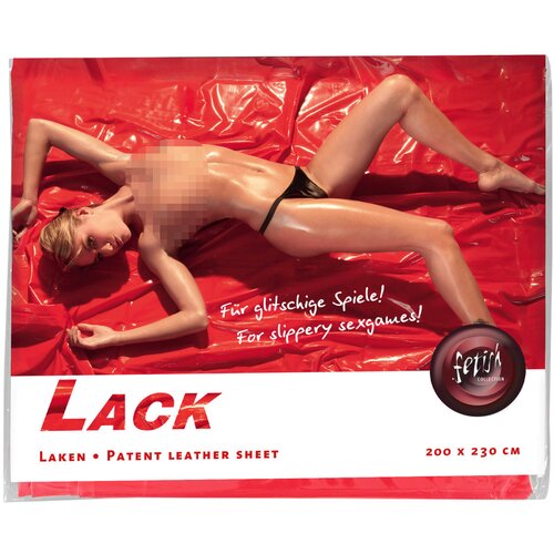 Fetish Bleščeča folija 200 x 220 cm (rdeča) Cene