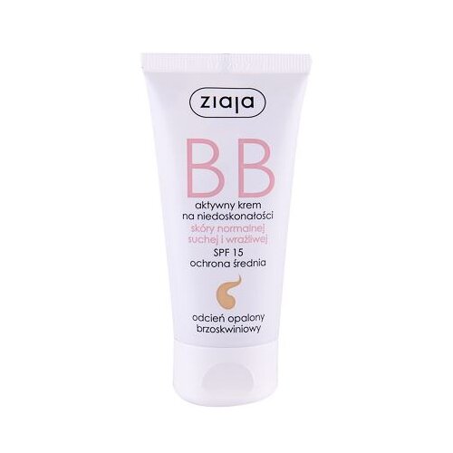 Ziaja bb cream normal and dry skin SPF15 bb krema za normalnu i suhu kožu 50 ml nijansa dark Cene