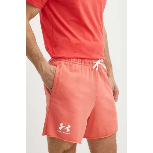 Under Armour Kratke hlače za vadbo Rival roza barva