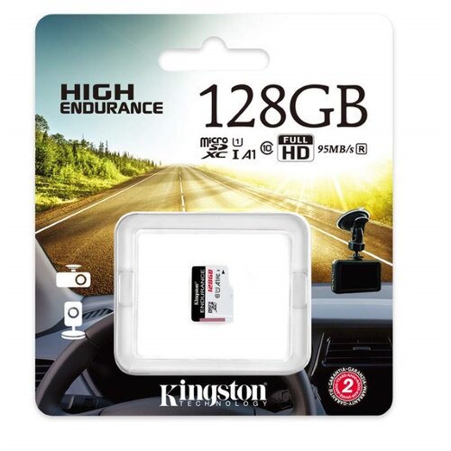 Kingston Memorijska kartica UHS-I microSDXC 128GB C10 A1 Endurance SDCE/128GB bela Cene
