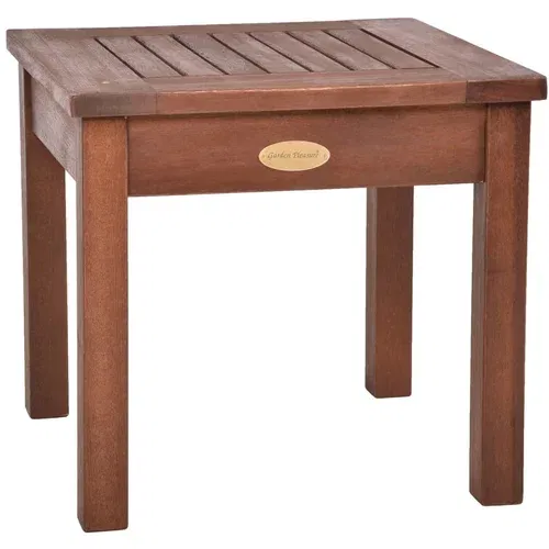 Garden Pleasure Vrtni pomoćni stol od eukaliptusa 40x40 cm Sonora -