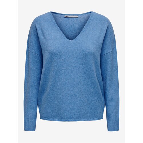 Only Blue Womens Light Loose Sweater Rica - Women Slike