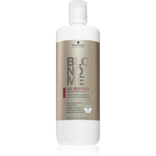 Schwarzkopf Blondme All Blondes Rich hranjivi regenerator za grubu kosu 1000 ml Cijene