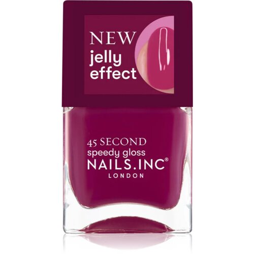 Nails Inc. 45 Second Speedy Gloss hitro su&amp;scaron;eči lak za nohte odtenek Amelia 14 ml Slike