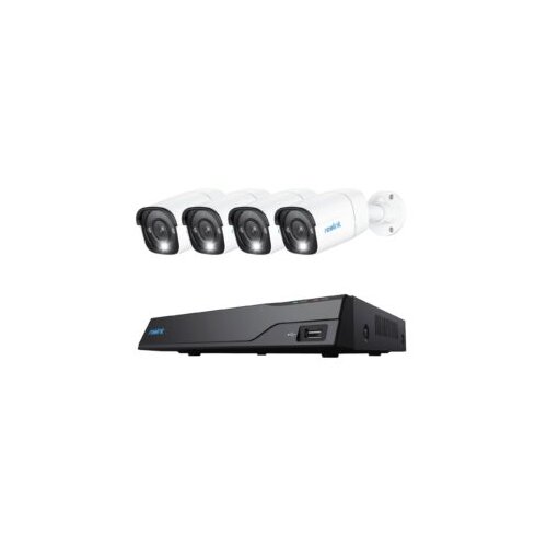 Reolink NVR snimač NVS8-12MB4 4K, 12MP, 8 kanalni NVR, 2TB HDD, 4x kamera POE Cijene