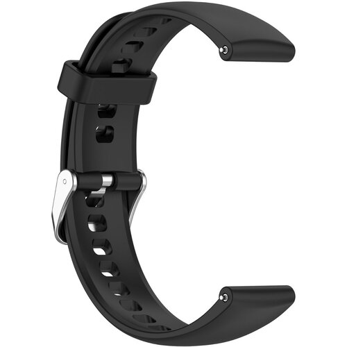 INF Silicone Replacement Watch Band Compatible with Huawei Watch Fitini &mdash; Soft Pin-Buckle Strap, Multiple Colors, 21.5cm x 2cm Black, (5000264125) Cene