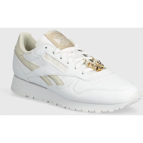 Reebok Classic Usnjene superge Classic Vegan bela barva, 100075294