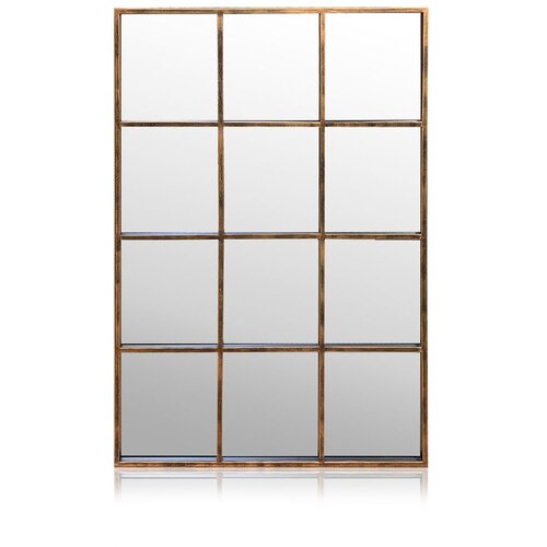 Blumfeldt Casa Chic Soho Prozorsko ogledalo 90 x 60 cm, Crna Slike