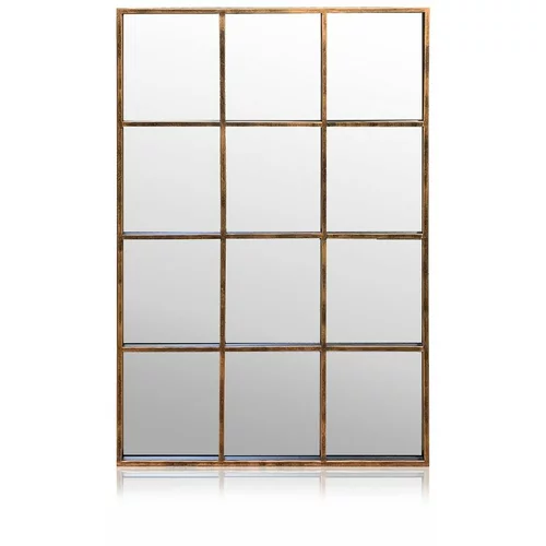 Blumfeldt Soho okno ogledalo pravokotno kovinski okvir 90 x 60 cm Vintage