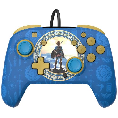 Pdp Nintendo Switch Žičani Kontroler Rematch - Hyrule Plava Cene