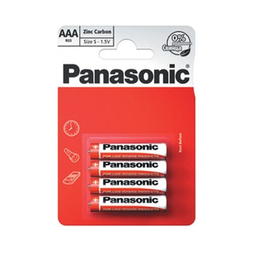 Panasonic baterija R03RZ/4BP EU Zinc Carbon Cene