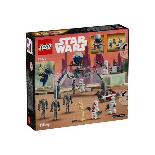 Lego Lego® Star Wars™ 75372 Bojni paket Klonski bojevnik™ in Bojni droid™ Cene