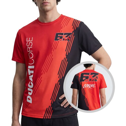 Vr46 Francesco Bagnaia FB63 Dual Ducati Corse majica Cene