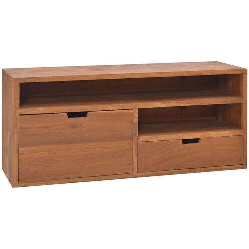TV omarica 90x30x40 cm iz trdne tikovine, (20708348) Cene