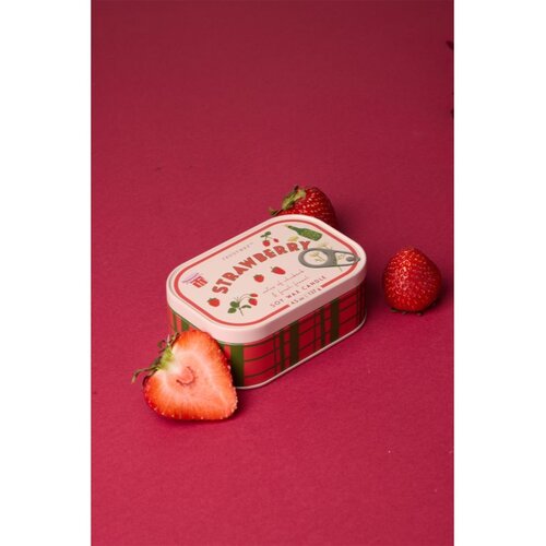 Paddywax Bistro Tin Strawberry di&amp;scaron;eča sveča v pločevinki 127 g Slike