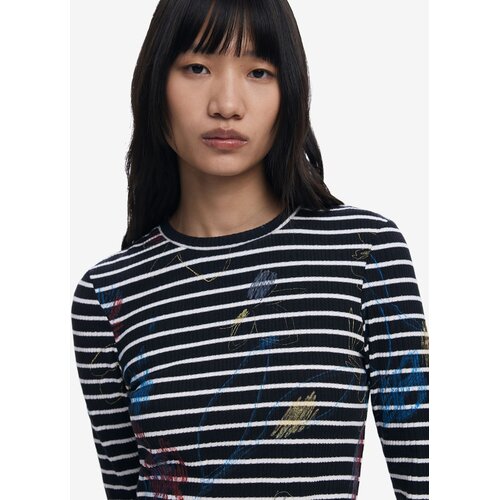 Desigual Haljina miks boja / crna Slike