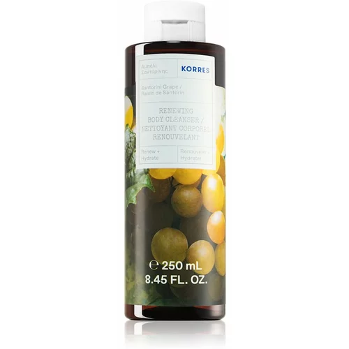 Korres Santorini Grape revitalizacijski gel za prhanje 250 ml