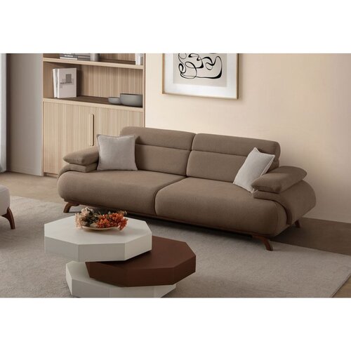Atelier Del Sofa Bonjo Walnut trosed 246 cm, late Cene