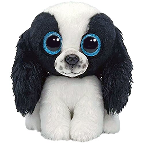 Ty Pliš BOOS SISSY, črno/beli kuža, 15 cm Cene