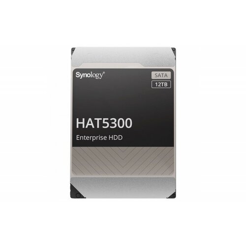 Synology HAT5300-12T 12TB 3.5" HDD SATA 6Gb/s, 7200rpm, Buffer size : 256 MiB, MTTF 2.5M hours, warranty 5 years Cene