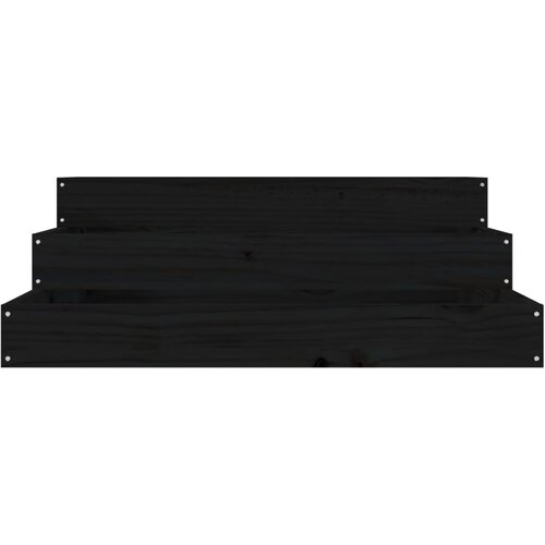  Sadilica crna 78x78x27 cm od masivne borovine Slike