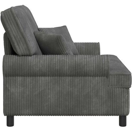  XXL fotelja s jastucima Svjetlosiva Tkanina od 1 5 linija - Svjetlosiva 85 cm Slike