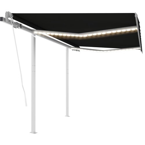 Tenda Avtomatska tenda LED + senzor 3x2,5 m antracitna Slike