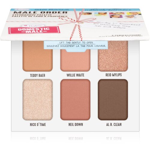 TheBalm Male Order&amp;reg; Domestic Male paleta sjenila za oči 13,2 g Slike