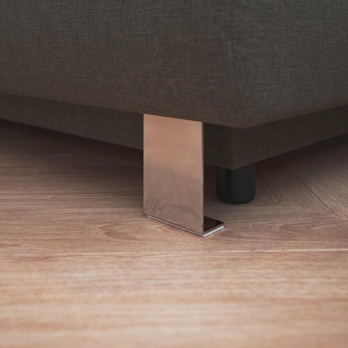 CARRYHOME ZOFA BOXSPRING, barve grafita tekstil Slike